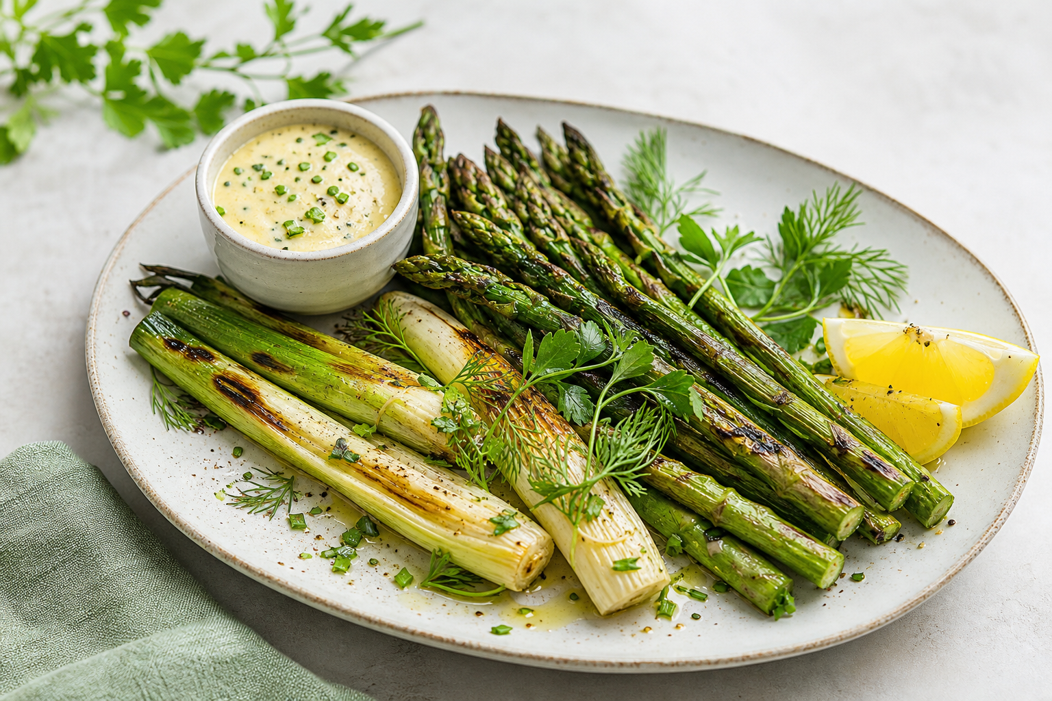 Seasonal dish detail