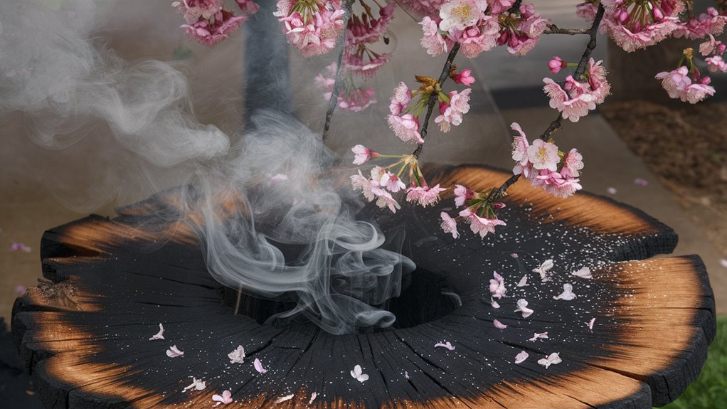 smoking seeds becomes flowers