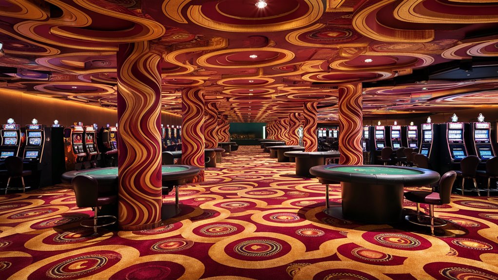 casino floors manipulate behavior