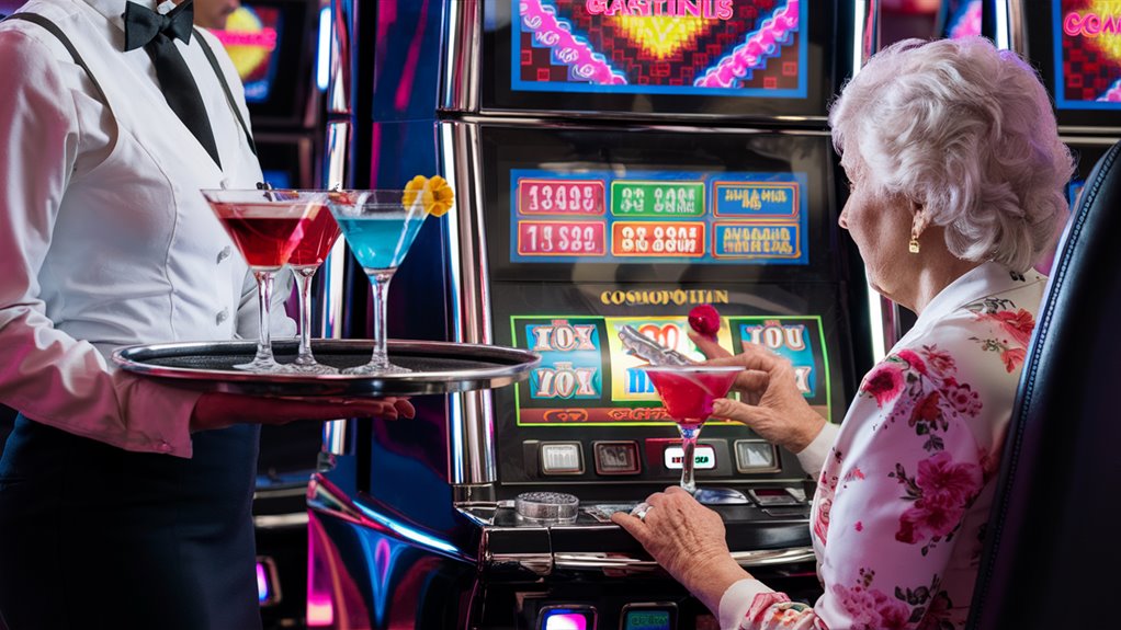 free drinks promote gambling