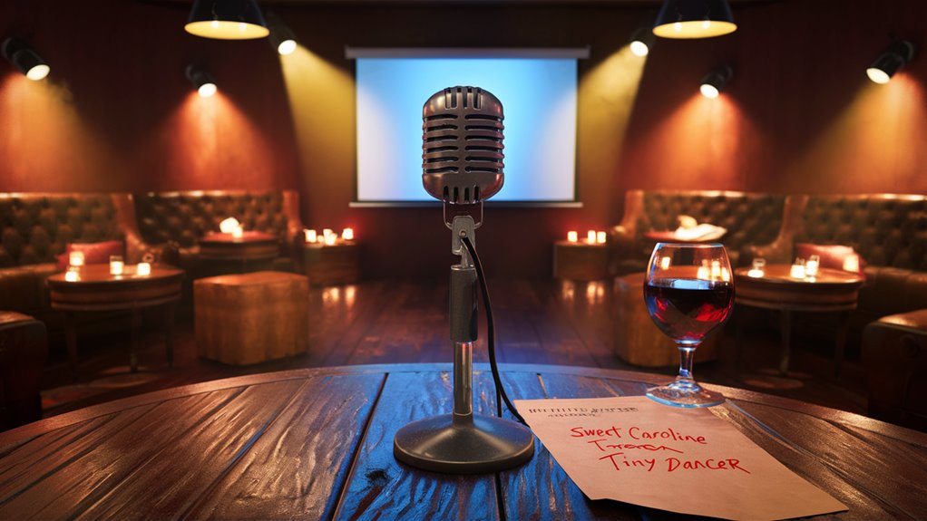 mellow karaoke song selection