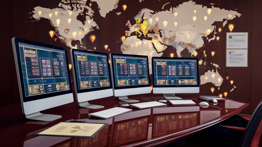 worldwide gaming control authorities