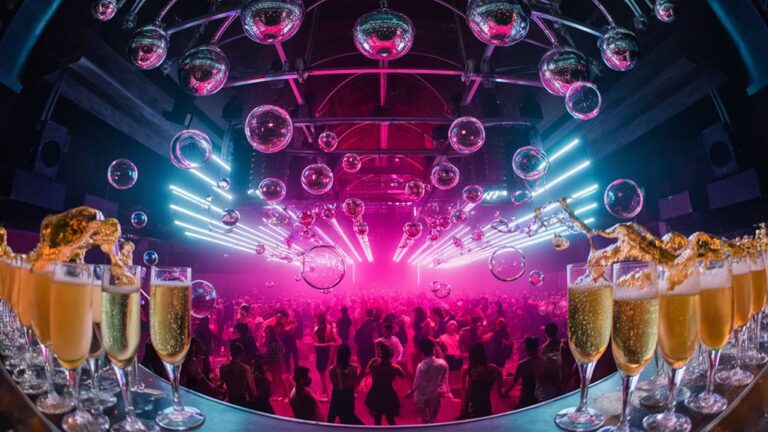 casino dance party atmosphere