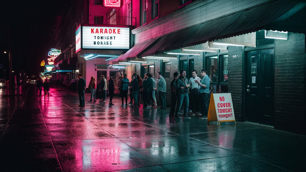 free karaoke bar locations