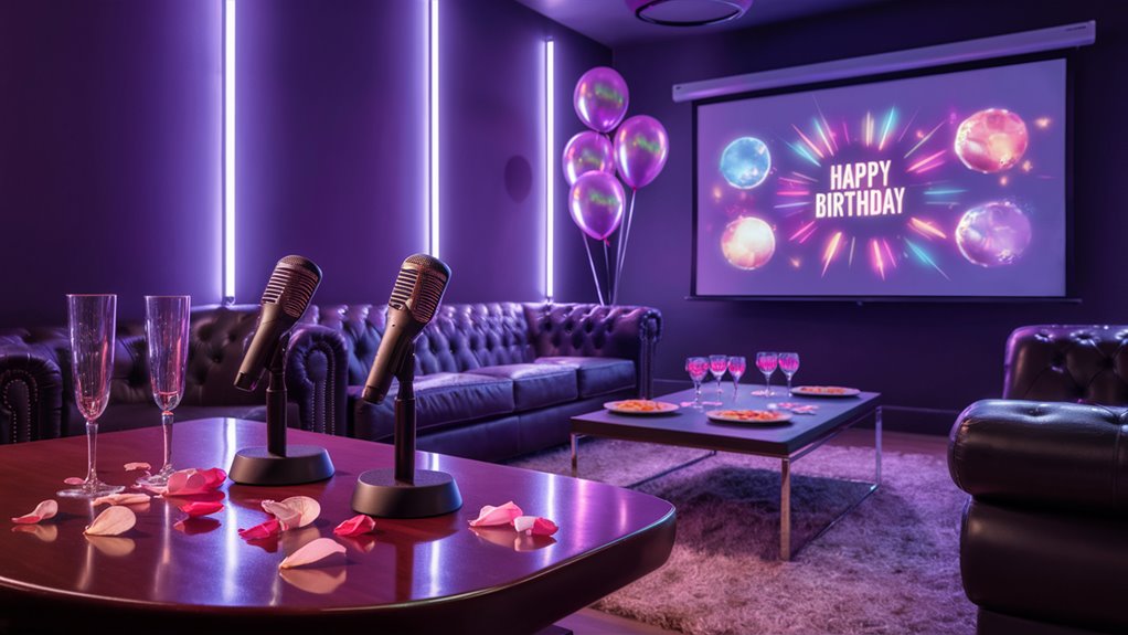 fun singing party planning