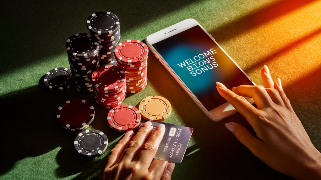 get casino welcome rewards