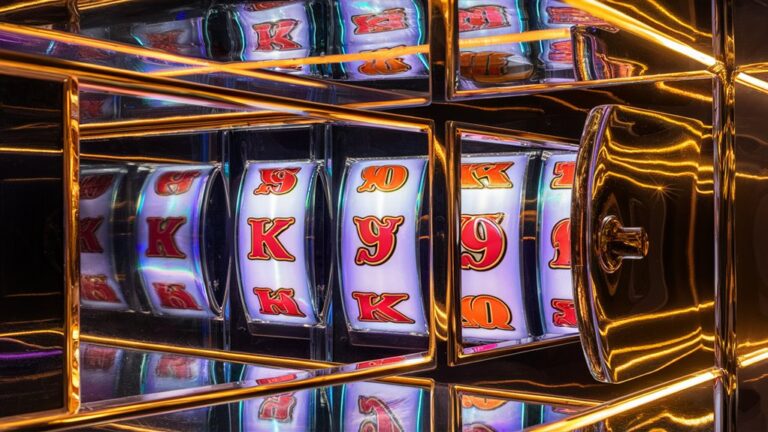 glowing glass casino game