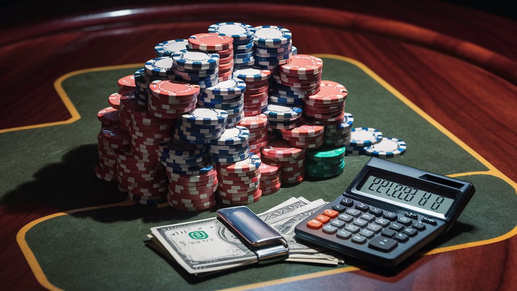 handle money while gambling
