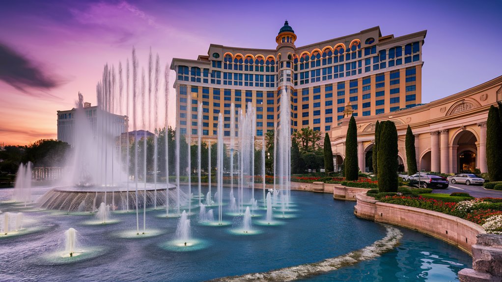 luxurious mediterranean style casino resort