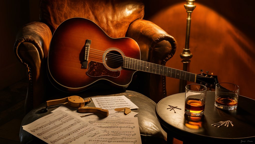 musicians playing acoustic guitars