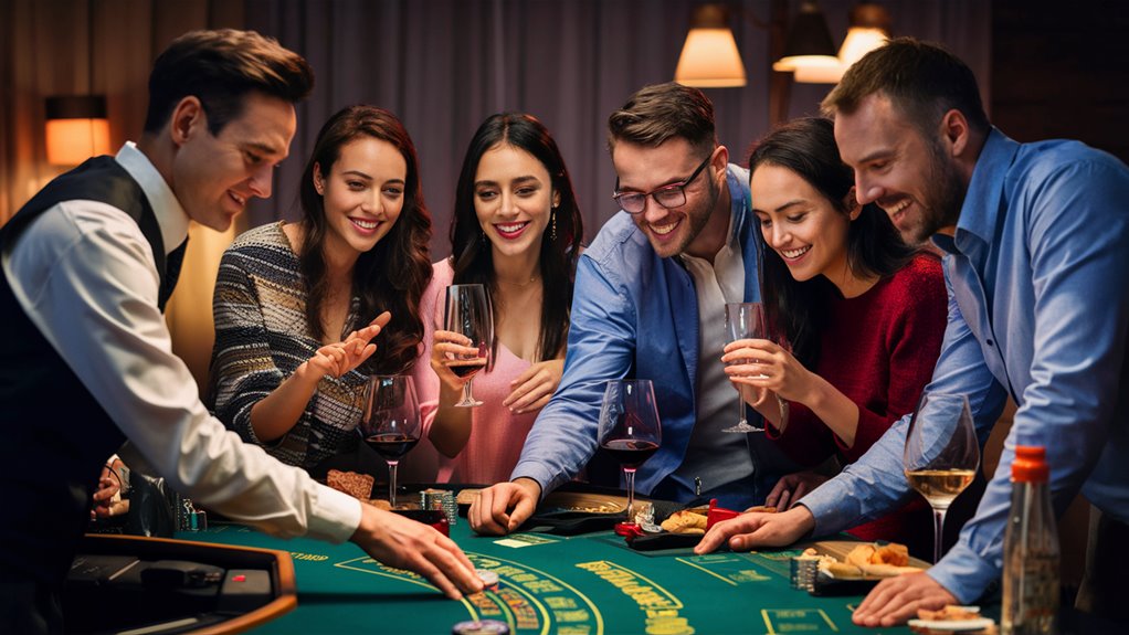 playing games with others