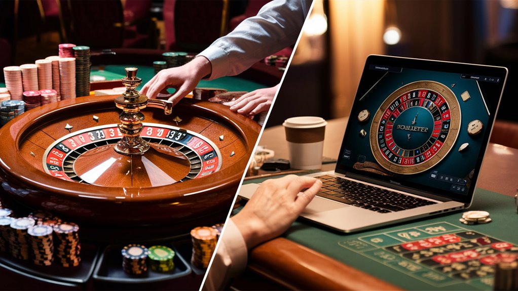 real versus virtual gambling
