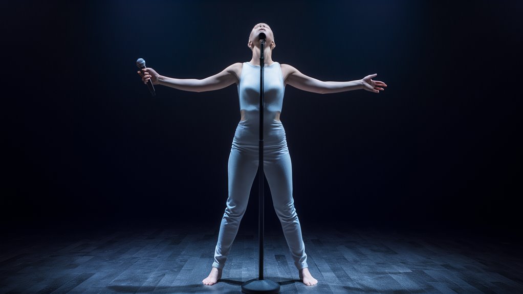 stand straight when you sing
