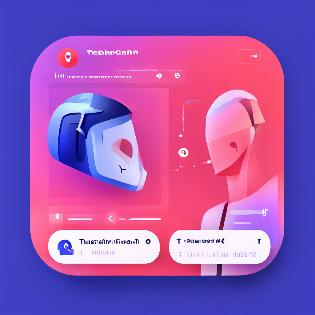 회색과 파란색의 세련된 모바일 화면에서 텔레그램 봇 아이콘이 자동 응답 메시지를 시작하는 모습이다.